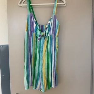 ZARA pastel romper, zipper side